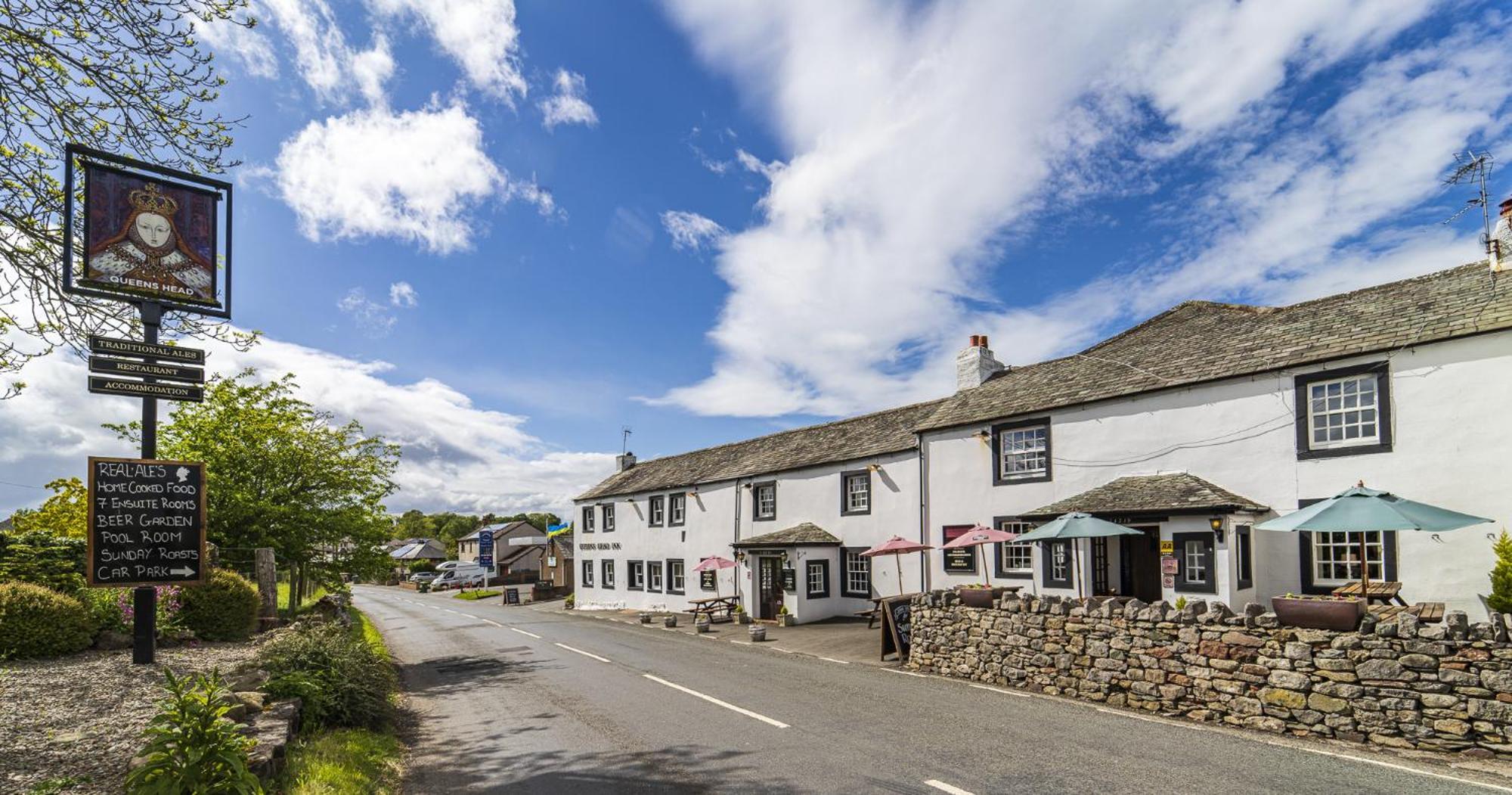 Queens Head Inn, Tirril Penrith Dış mekan fotoğraf